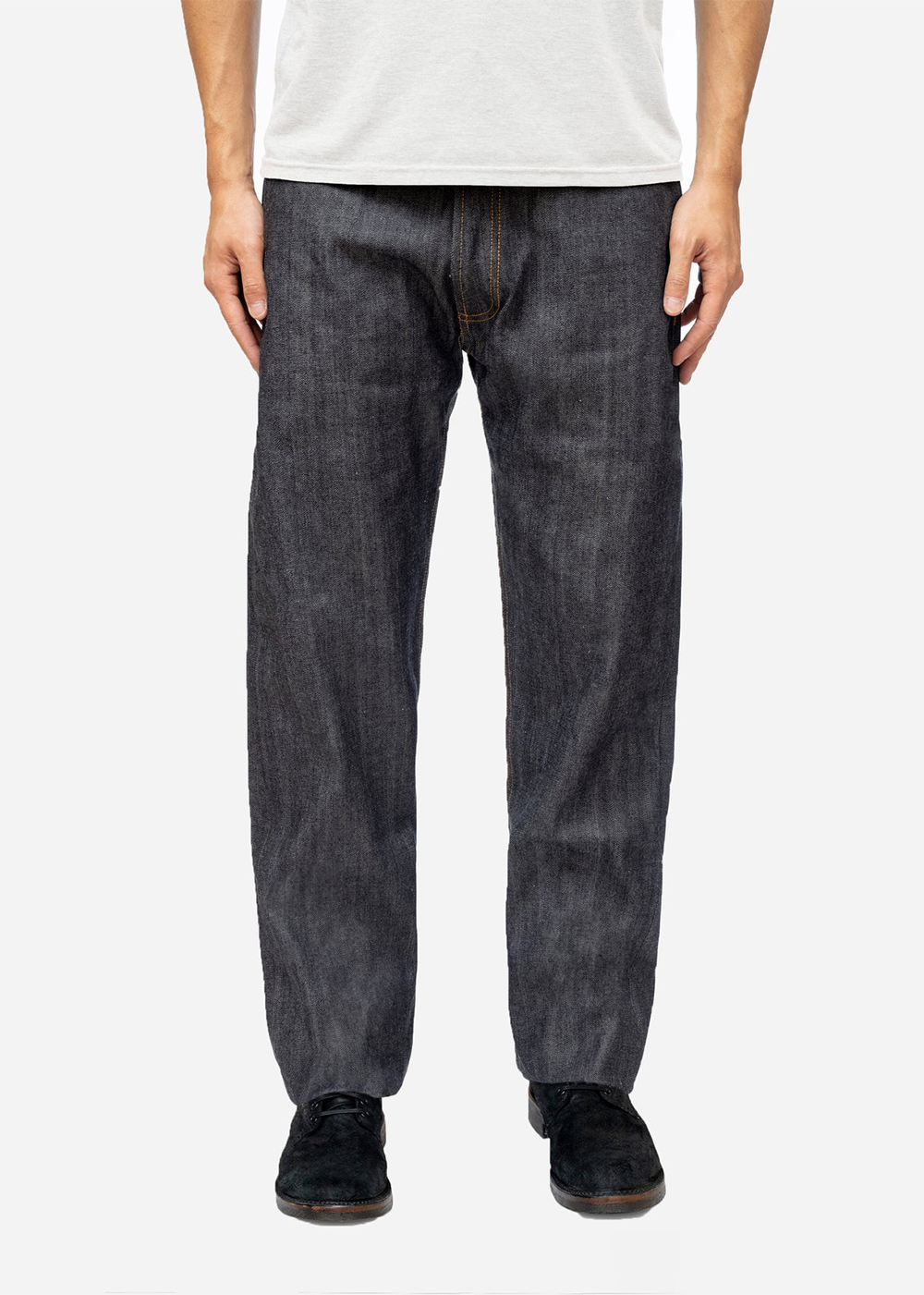 CS-100x Classic Straight Indigo Selvedge Jean - Indigo - 3Sixteen Canada - Danali