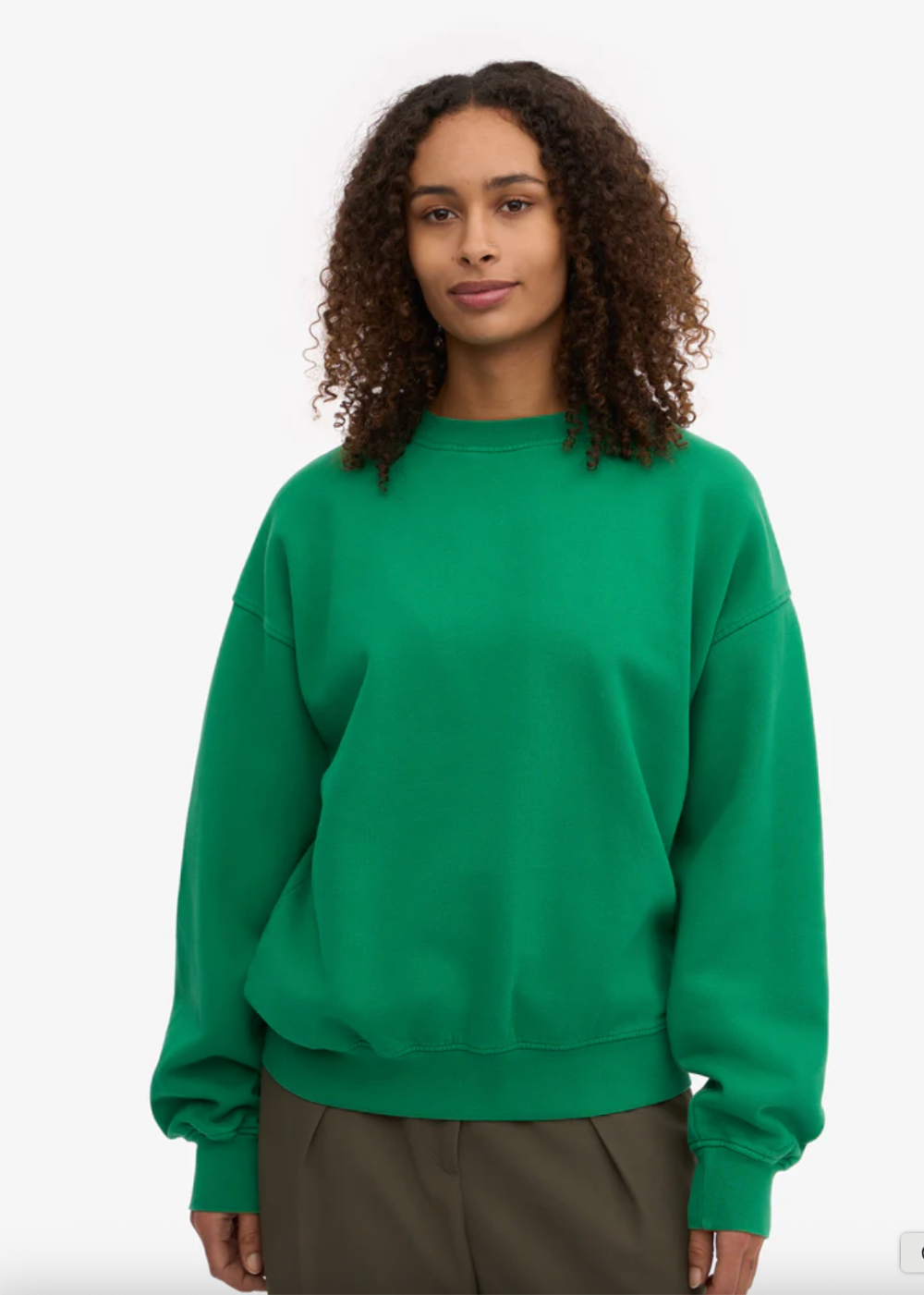 Organic Oversized Crewneck Sweatshirt