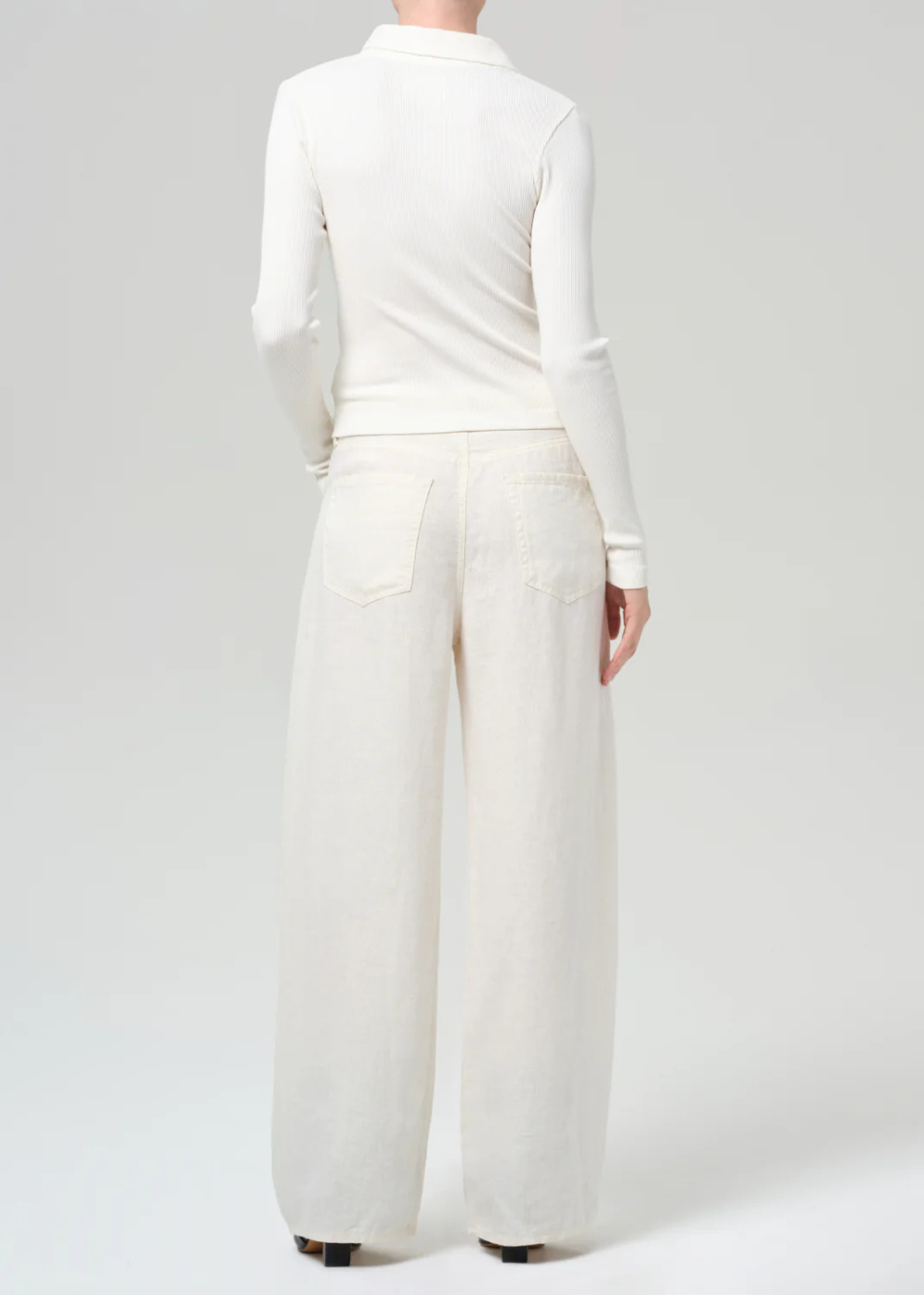 Brynn Drawstring Linen Trouser