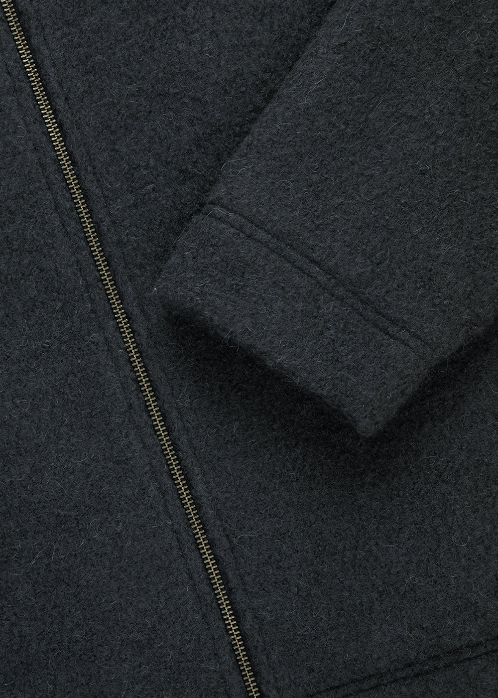 Boucle Club Jacket - Charcoal - 3sixteen Canada - Danali