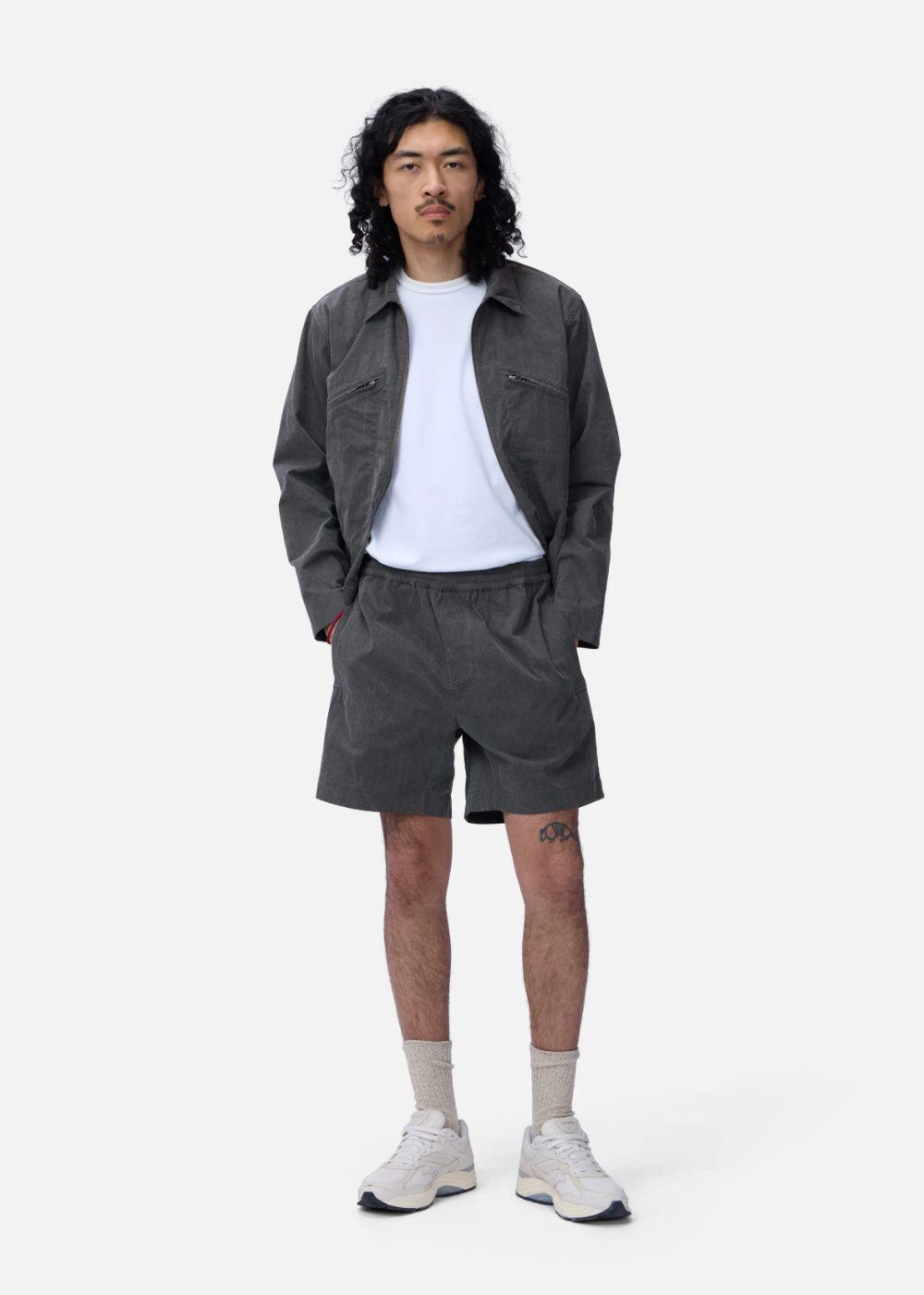 Gusset Short - Graphite - 3sixteen Canada - Danali