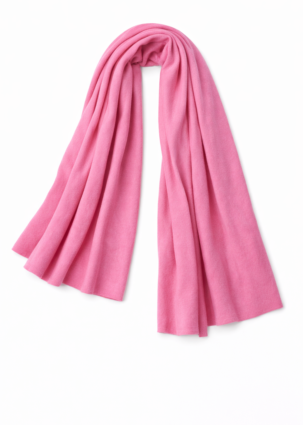 Cashmere Travel Wrap - Pink Buds - White + Warren Canada - Danali - 4547T