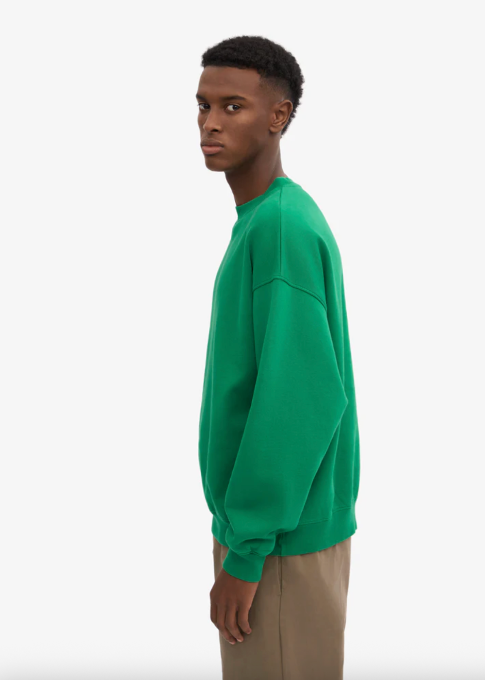Organic Oversized Crewneck Sweatshirt
