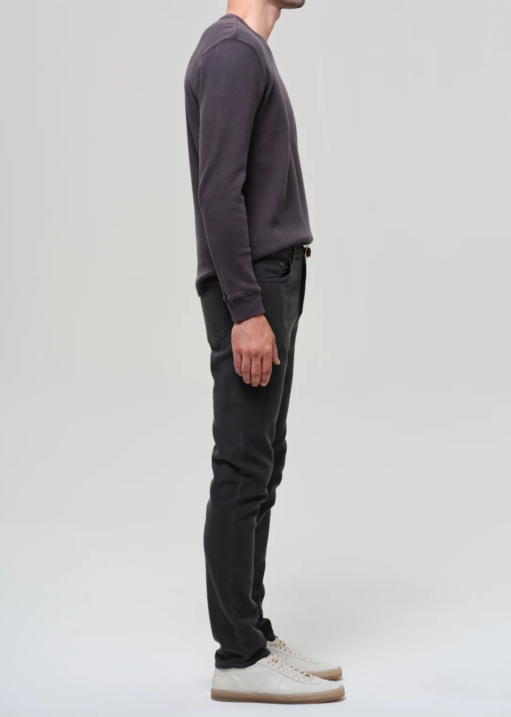 Adler Tapered Classic French Terry Pant - Dark Charcoal - Citizens of Humanity Canada - Danali - 6390-1903_CHACE