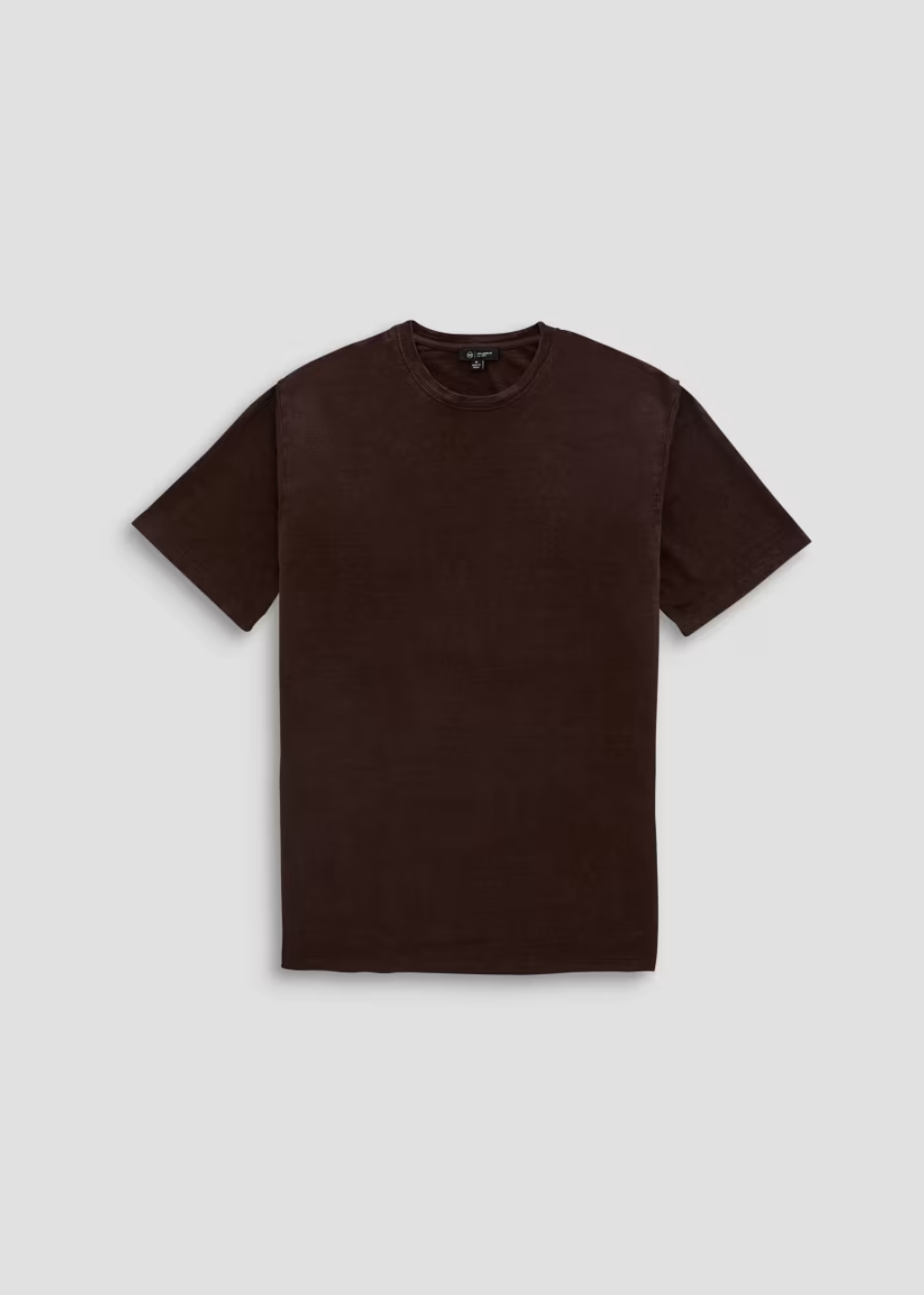 Bryce Crew Linen T-Shirt - Oak Barrel - AG Jeans Canada - Danali - 70240PLJOAKB