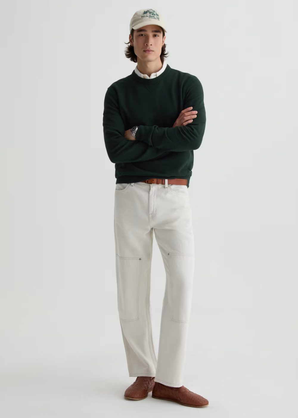 Blake Crew Sweatshirt - Deep Alpine - AG Jeans Canada - Danali - 71685CPYDPAL