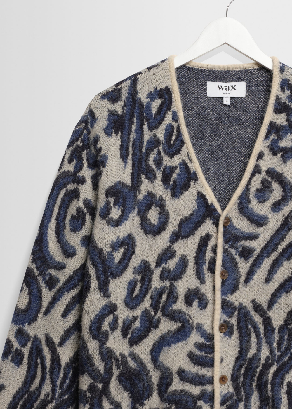 Alban Cardigan Abstract Animal