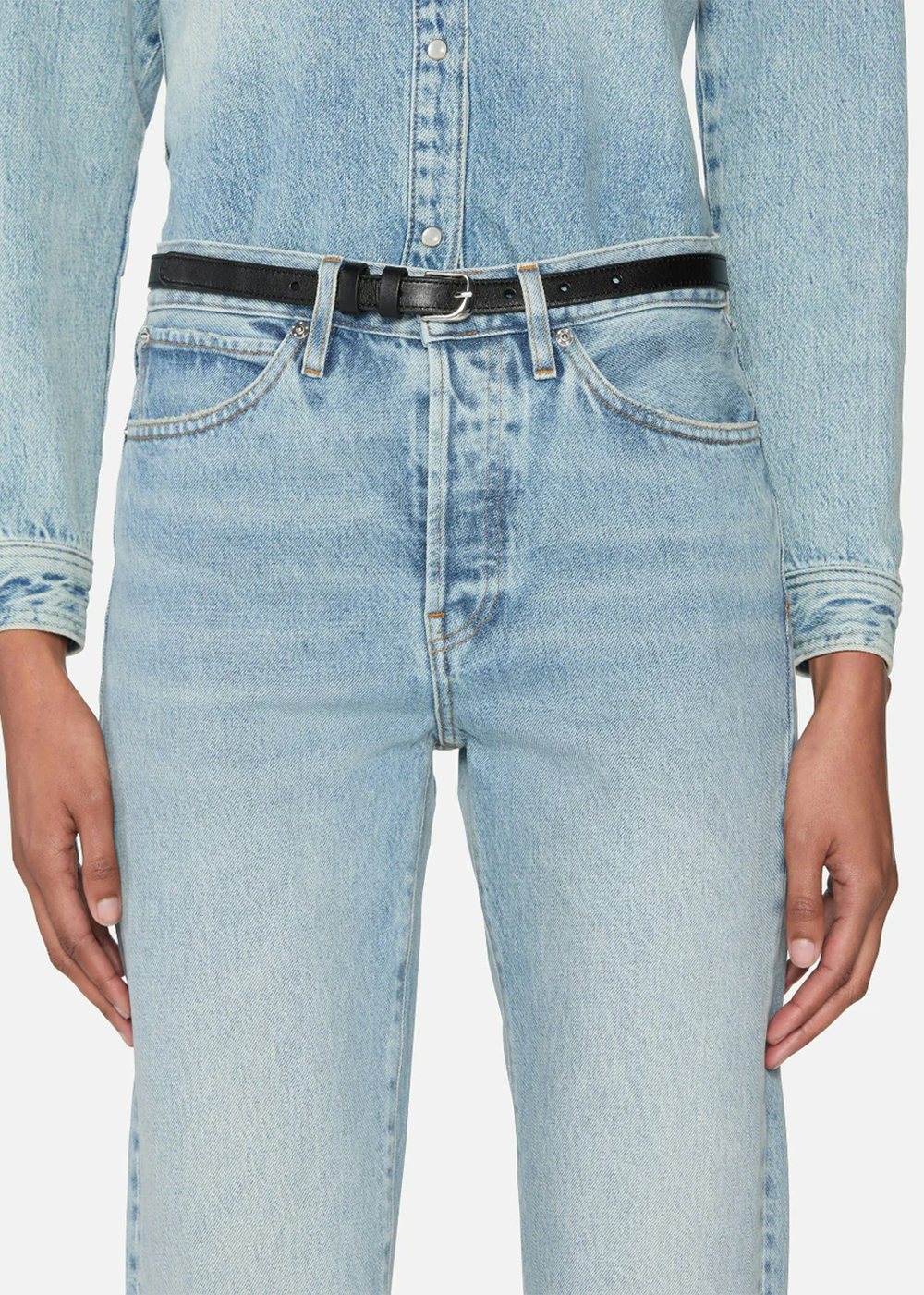 The Vertical Crop Jean