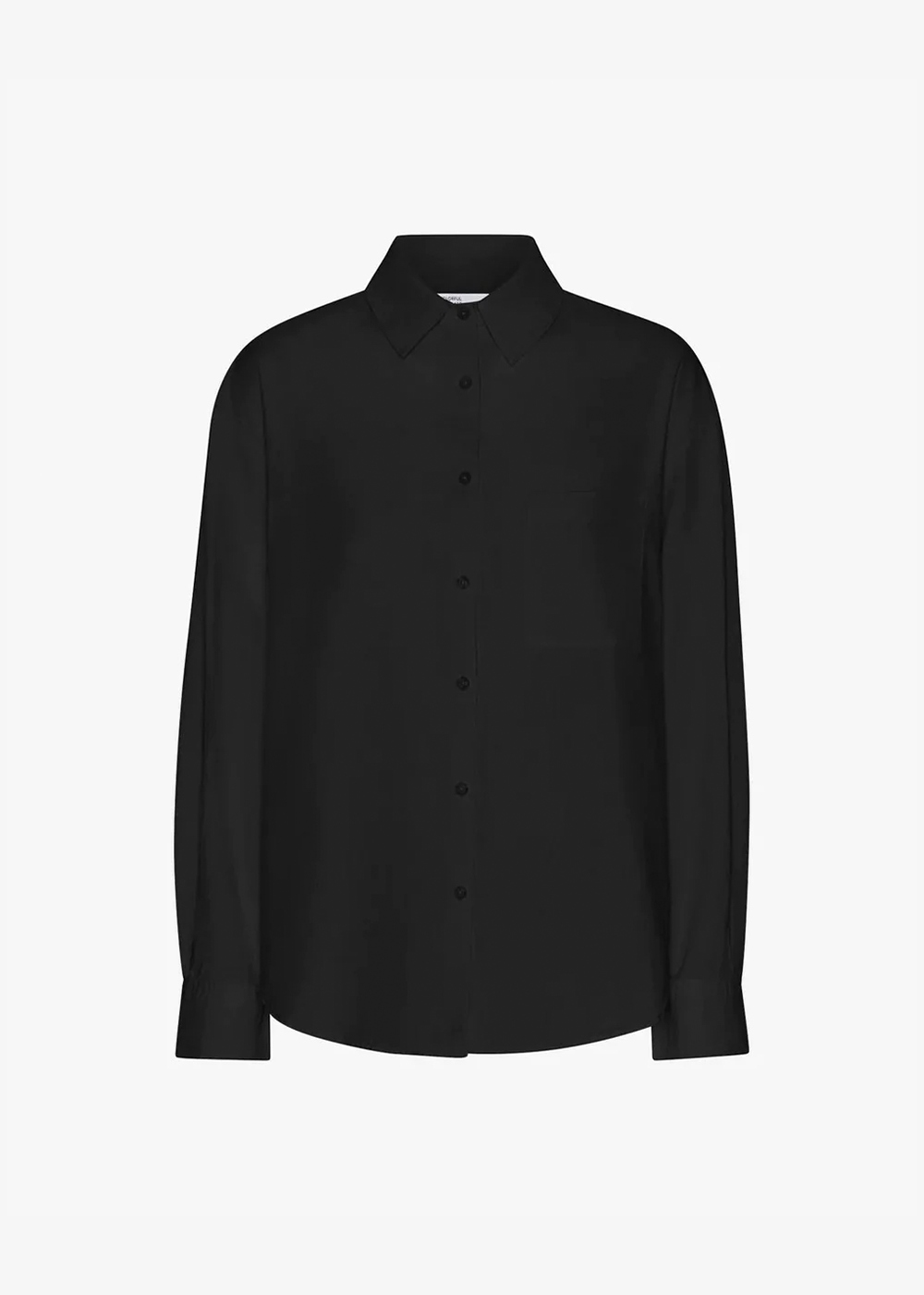 Organic Oversized Shirt - Deep Black - Colorful Standard  - Danali - Canada