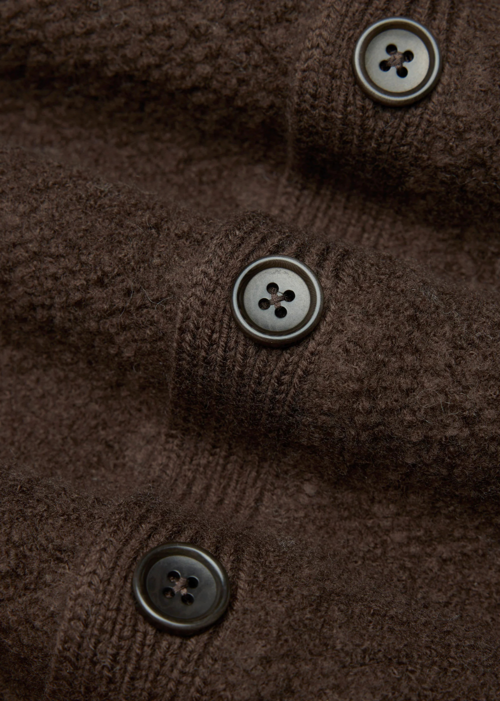 Textured Boucle Turf Cardigan