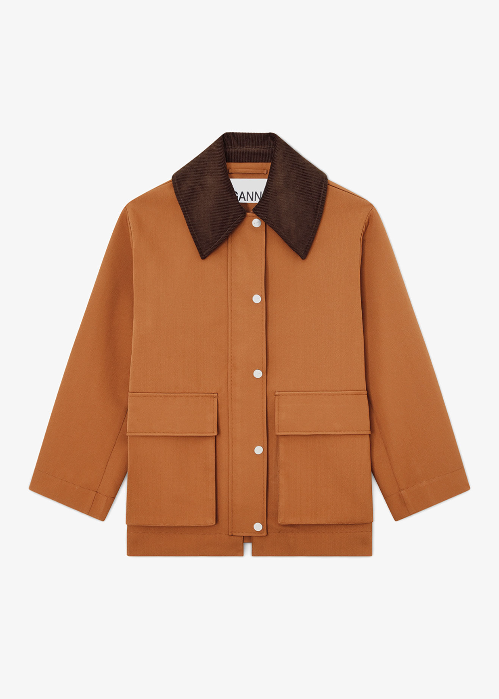 Heavy Twill Jacket - Cinnamon Swirl - GANNI Canada - Danali - A1010221