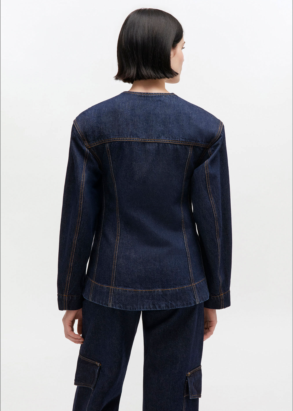 Rinse Denim Blazer - GANNI Canada - Danali - A1020037