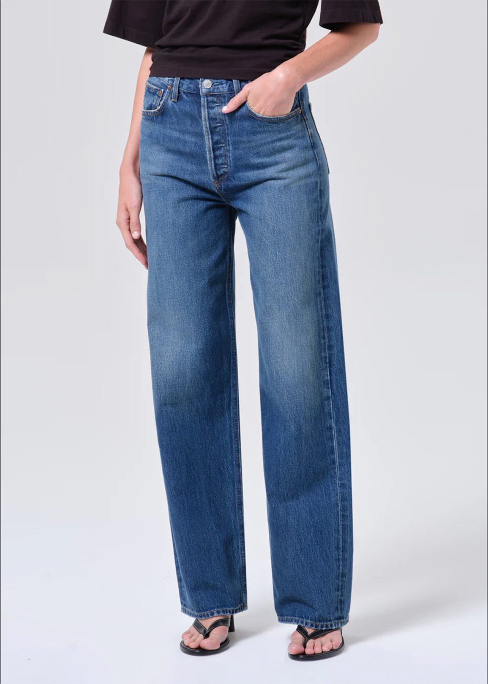 Ren High Rise Wide Leg 32" Jean - Chapter - AGOLDE Canada - Danali - A310-1810-CAPT