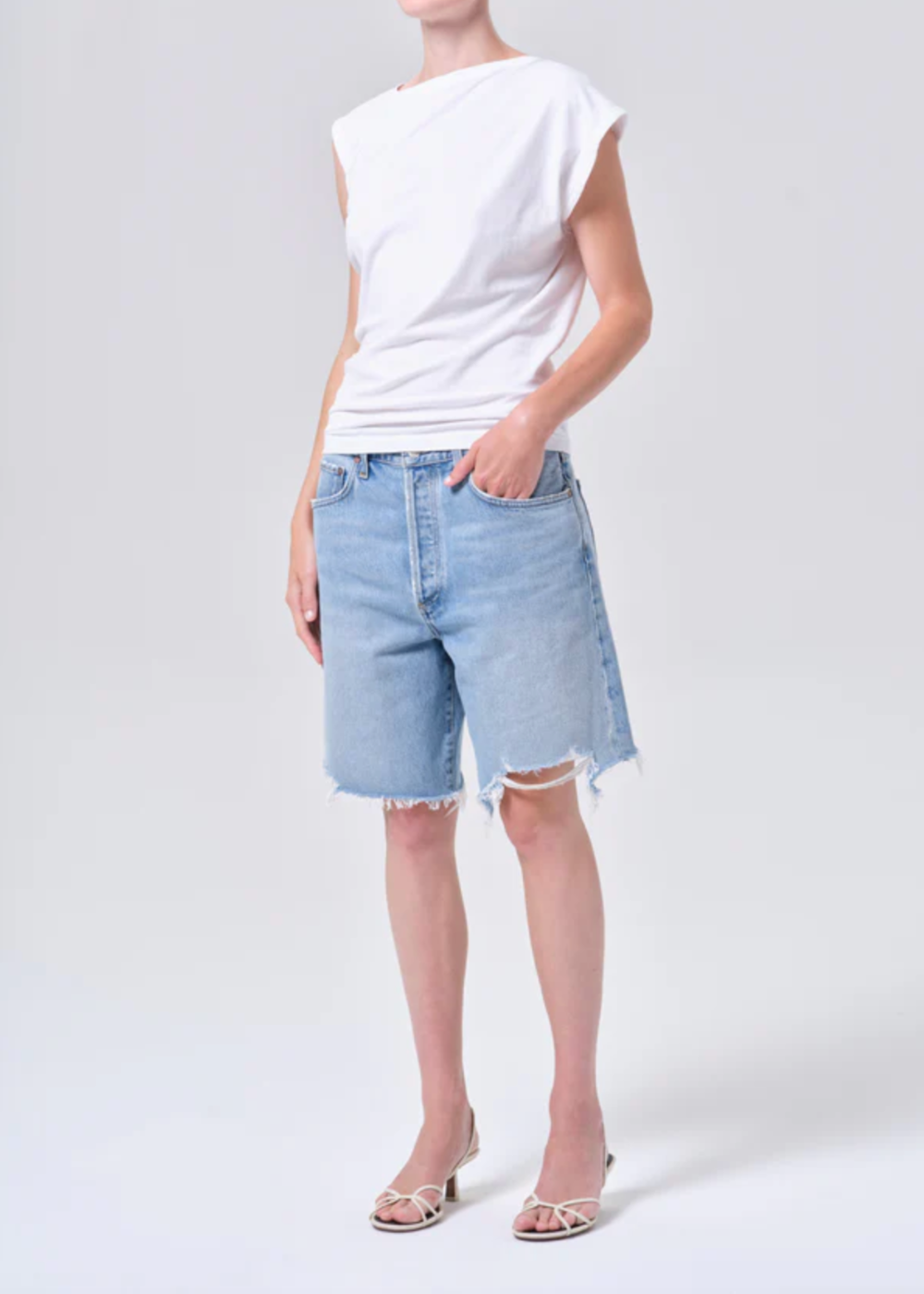 Beth Tee - White - AGOLDE Canada - Danali - A7390-1507-WHT