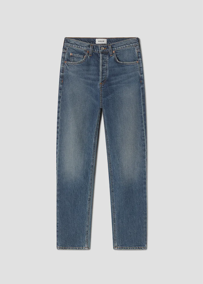 90's Pinch Waist Long Jean - Overcast - AGOLDE Canada - Danali