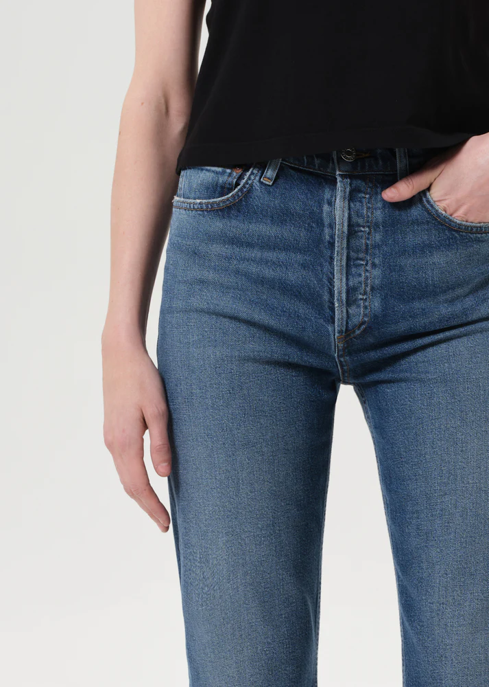 90's Pinch Waist Long Jean - Overcast - AGOLDE Canada - Danali
