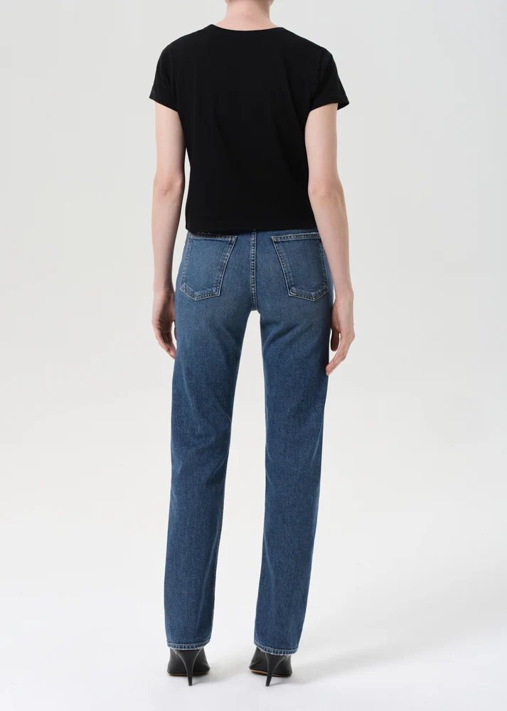 90's Pinch Waist Long Jean - Overcast - AGOLDE Canada - Danali
