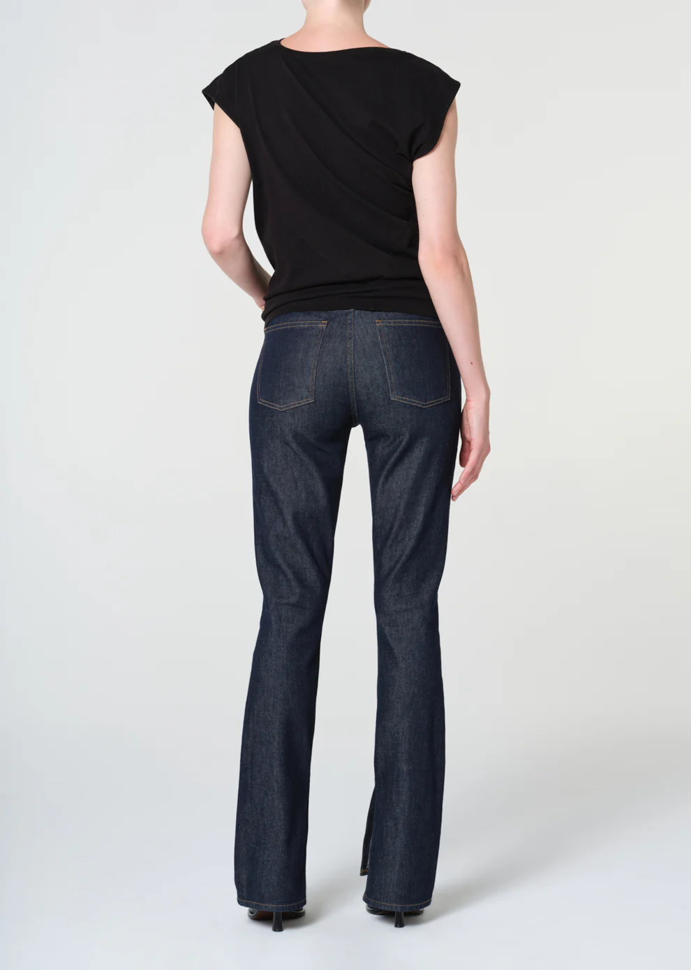 Ingram Split Skinny Jean - Rinse - AGOLDE Canada - Danali
