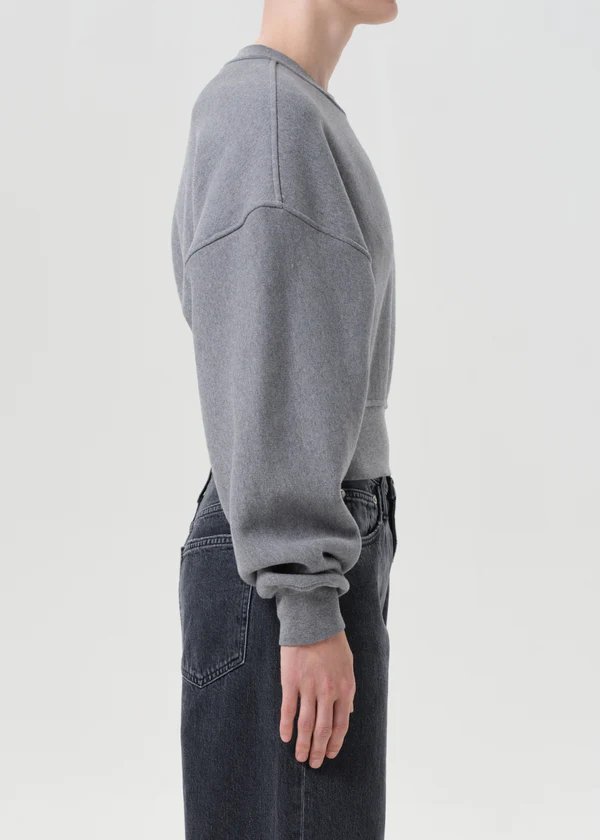 Kit Sweatshirt - Grey Heather - AGOLDE Canada - Danali