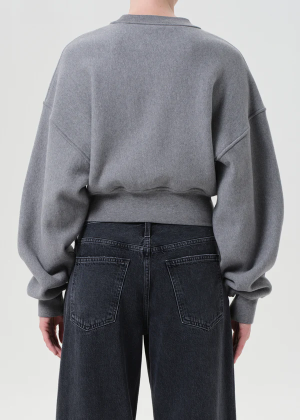 Kit Sweatshirt - Grey Heather - AGOLDE Canada - Danali