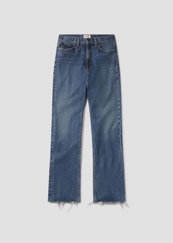 AGOLDE Leena High Rise Baby Flare Jean - Placebo - AGOLDE Canada - Danali