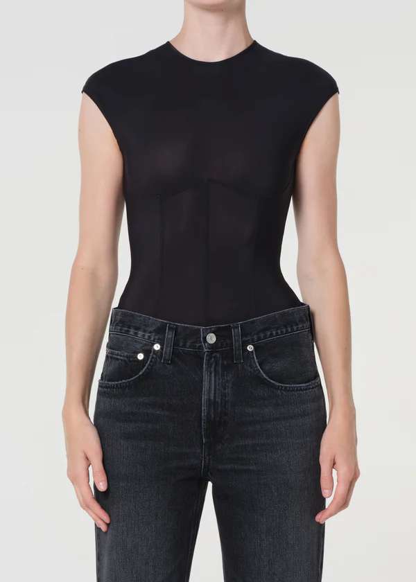 Nadia Bodysuit- Black - AGOLDE Canada - Danali