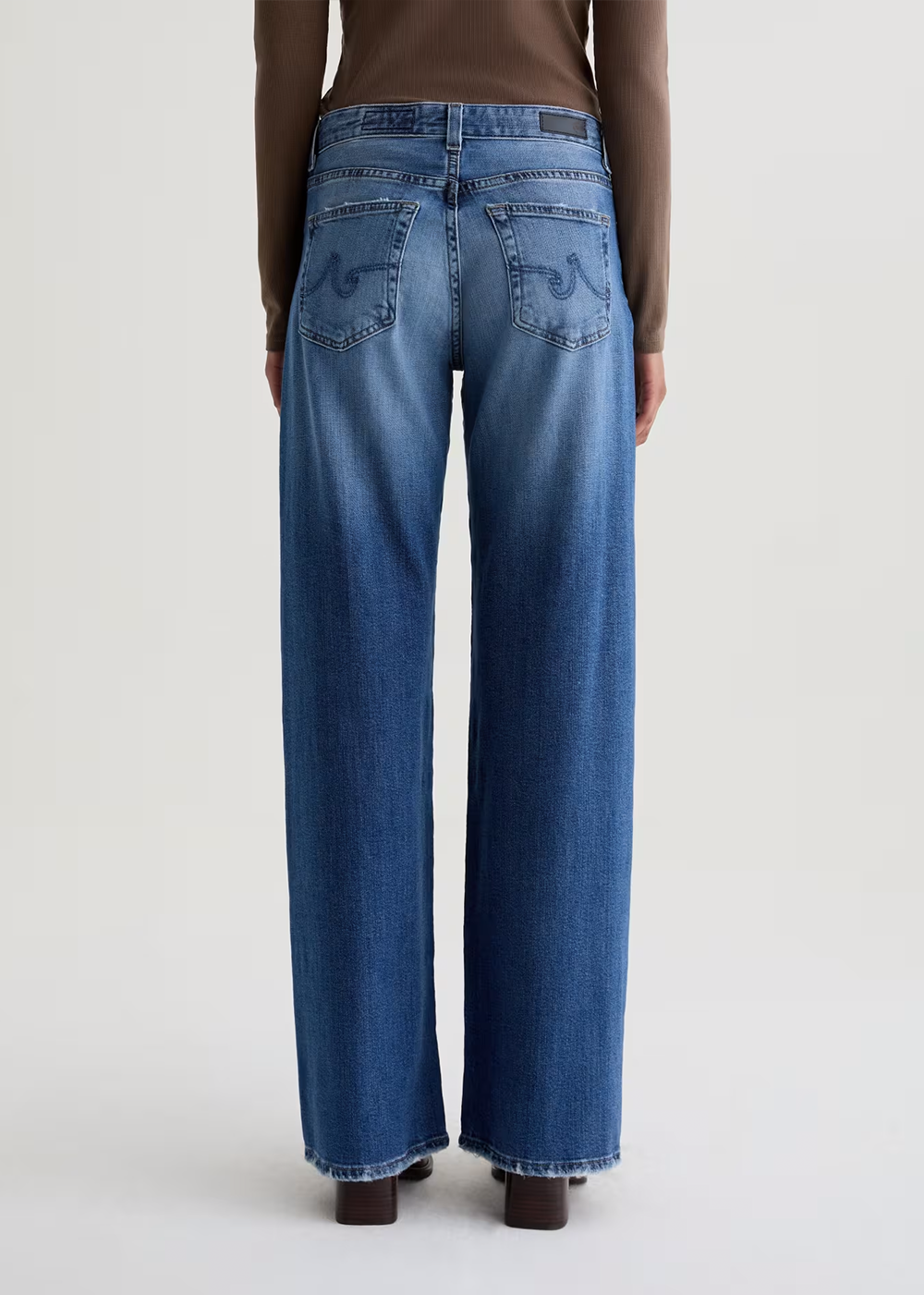 Adria Low Rise Wide Leg Jean - Headline - AG Jeans Canada - Danali