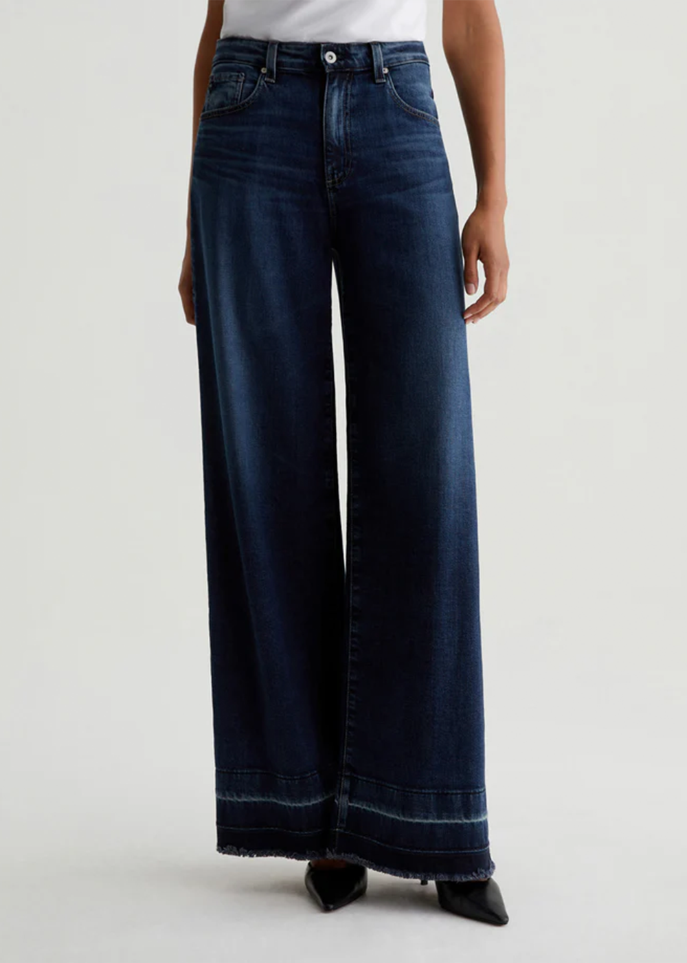 Deven High Rise Ultra Wide Leg - Amsterdam - AG Jeans Canada - Danali