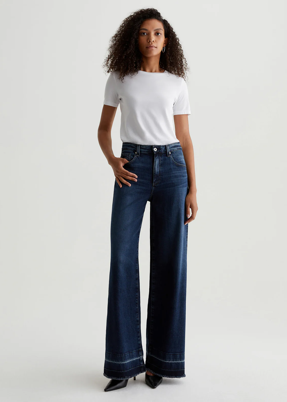 Deven High Rise Ultra Wide Leg - Amsterdam - AG Jeans Canada - Danali