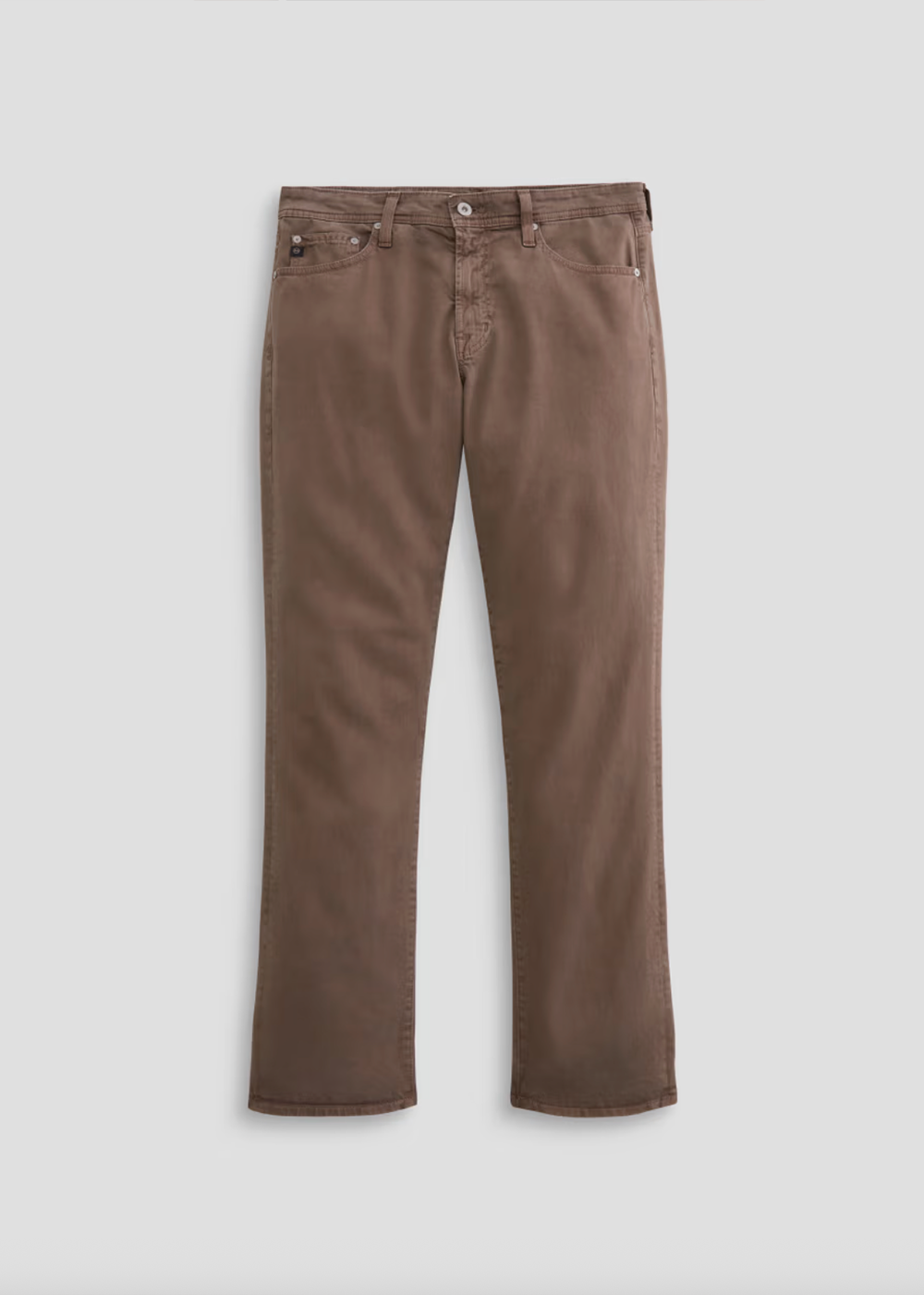 Everett Modern Slim Sateen Pant - Sulfur Taupe Grey - AG Jeans Canada - Danali