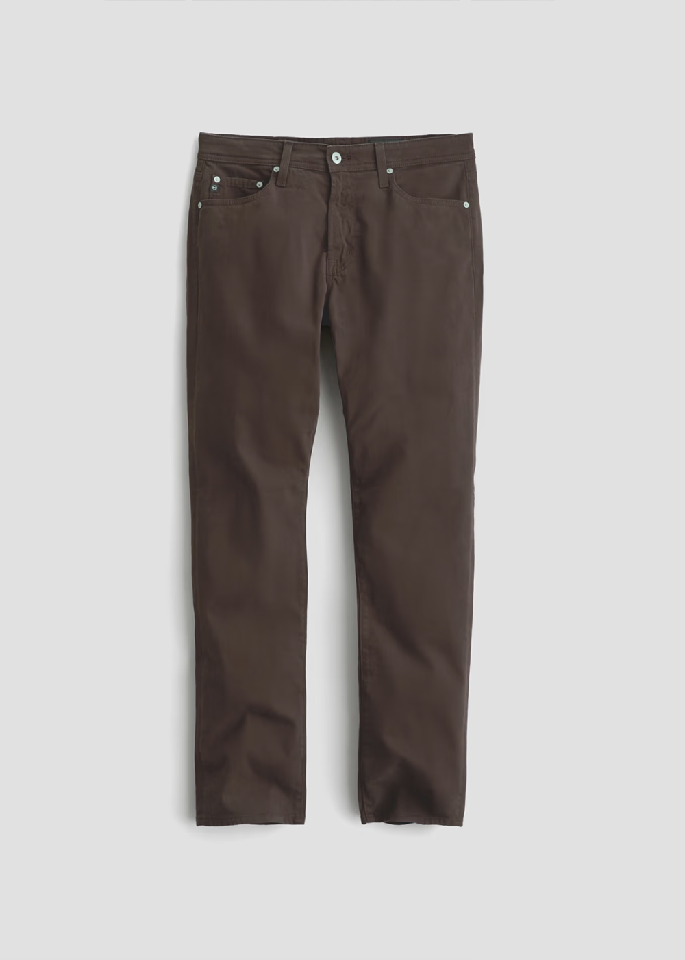 Everett Slim Straight Sateen Pant - Raw Umber - AG Jeans Canada - Danali