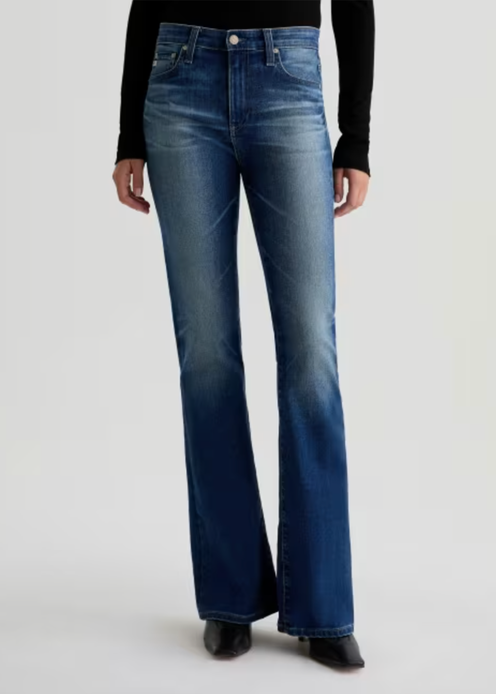 Farrah Mid Rise Boot Cut Jean - 9 Years Enchantment - AG Jeans Canada - Danali