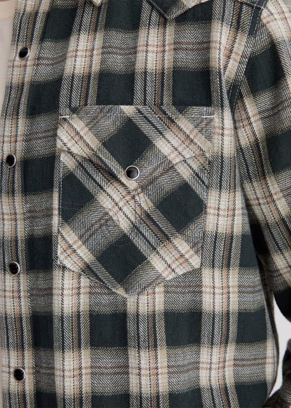 Huston Western Shirt - Charcoal Grey Multi - AG Jeans Canada - Danali