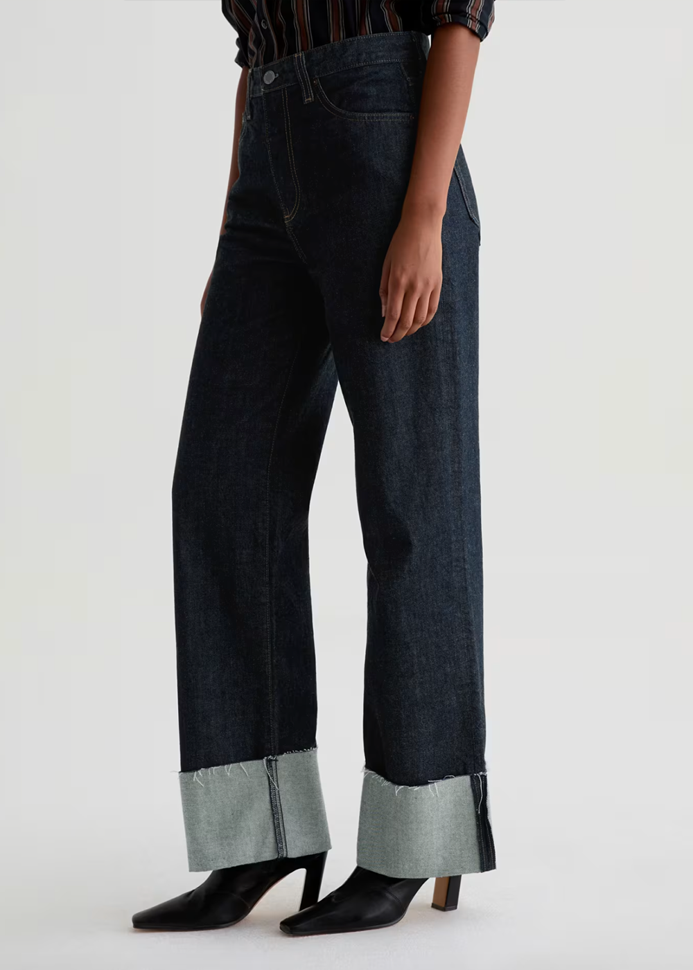 Kora High Rise Wide Leg Jean - Moonrise - AG Jeans Canada - Danali