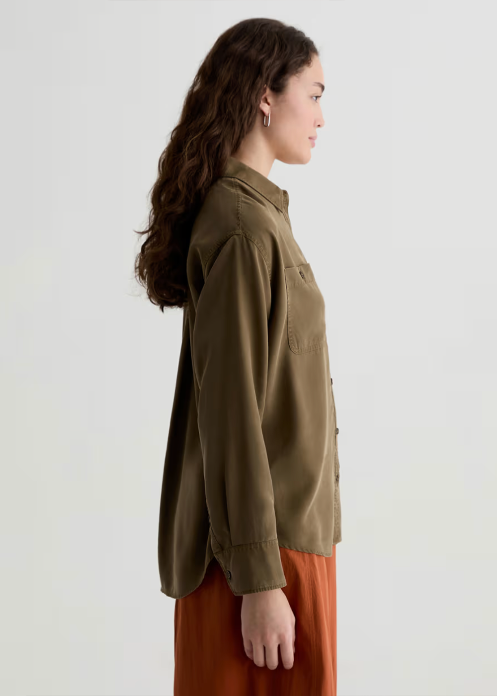 Leny Shirt - Mossy Taupe - AG Jeans Canada - Danali