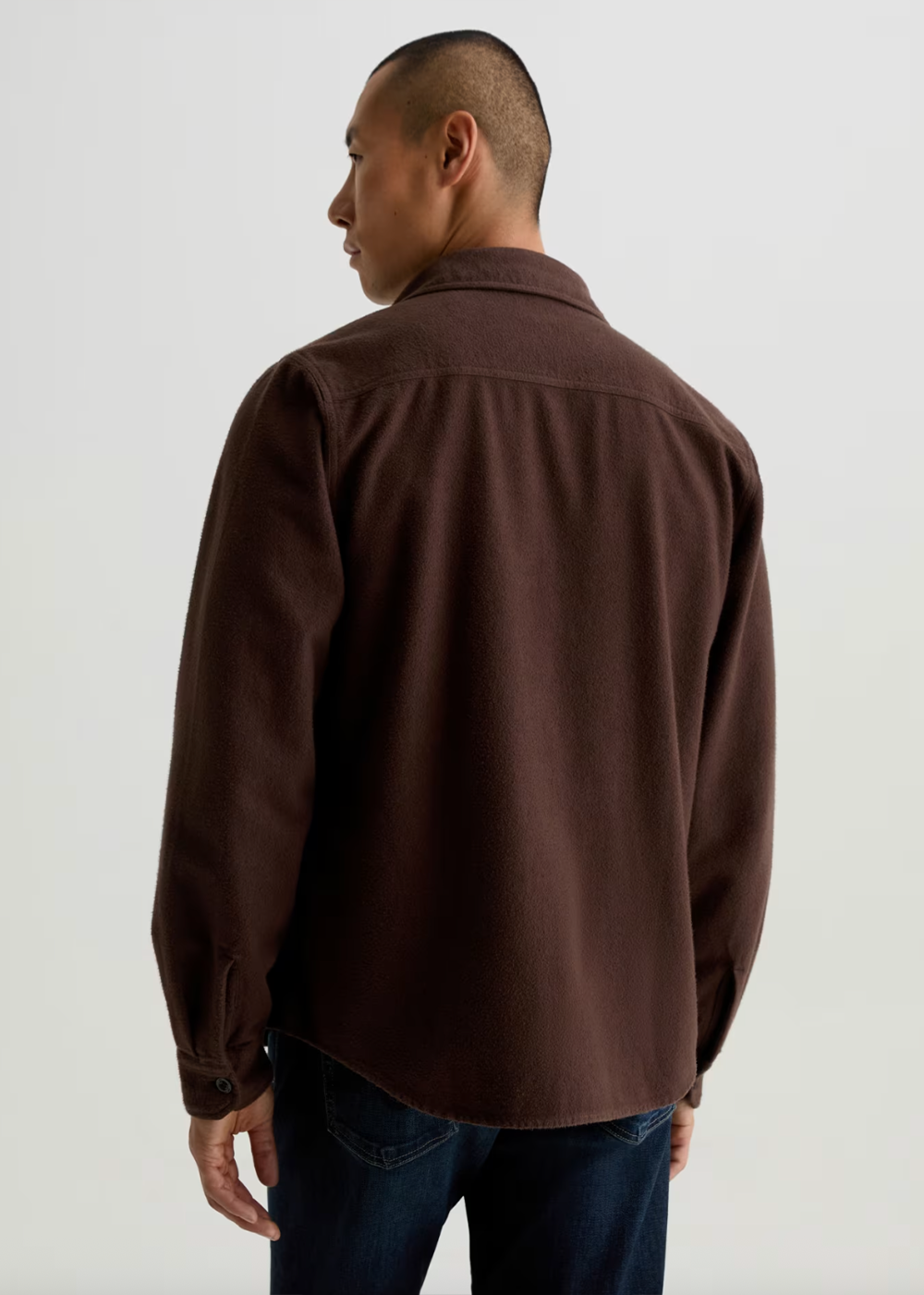 Milland Utility Shirt - Dark Chocolate - AG Jeans Canada - Danali