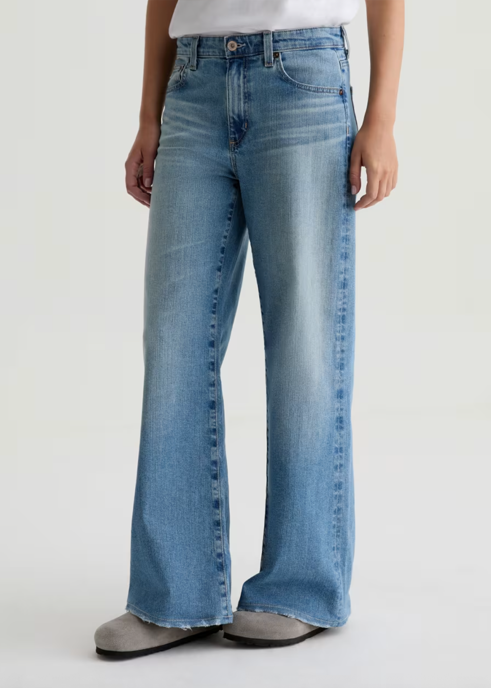 Saige Mid Rise Wide Leg Jean - Western Front - AG Jeans Canada - Danali