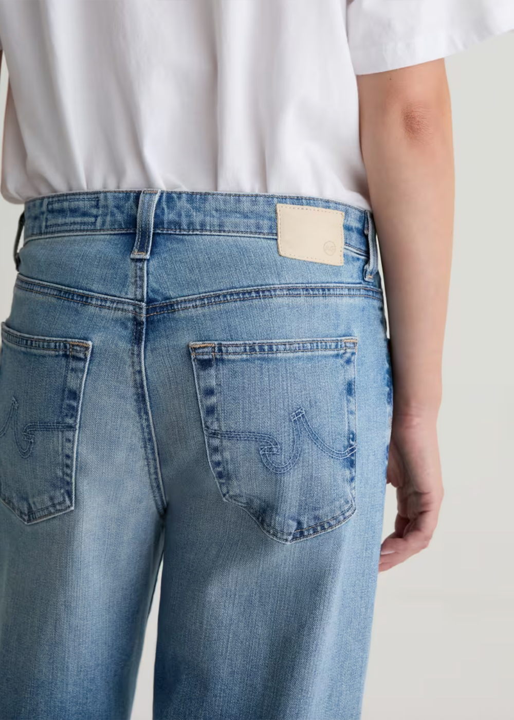 Saige Mid Rise Wide Leg Jean - Western Front - AG Jeans Canada - Danali