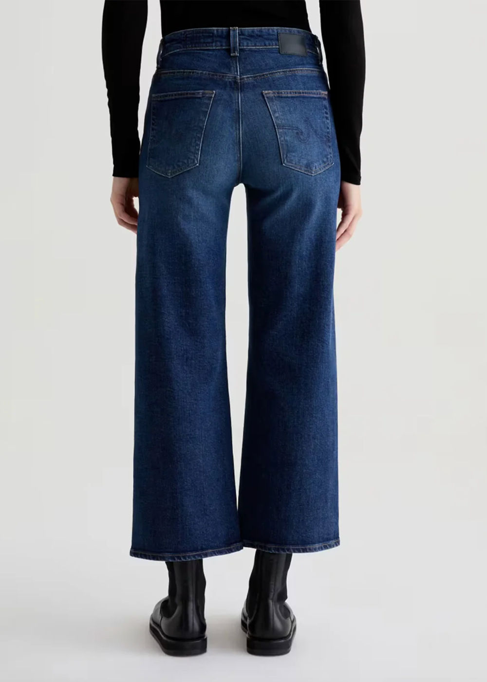Saige Wide Leg Crop Jean - Veiled - AG Jeans Canada - Danali