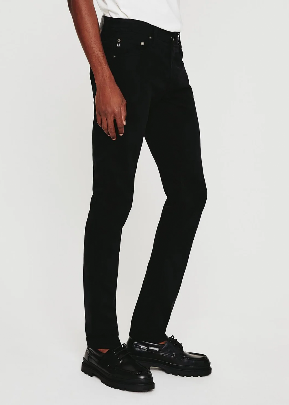 Tellis Modern Slim Jean - Super Black - AG Jeans Canada - Danali