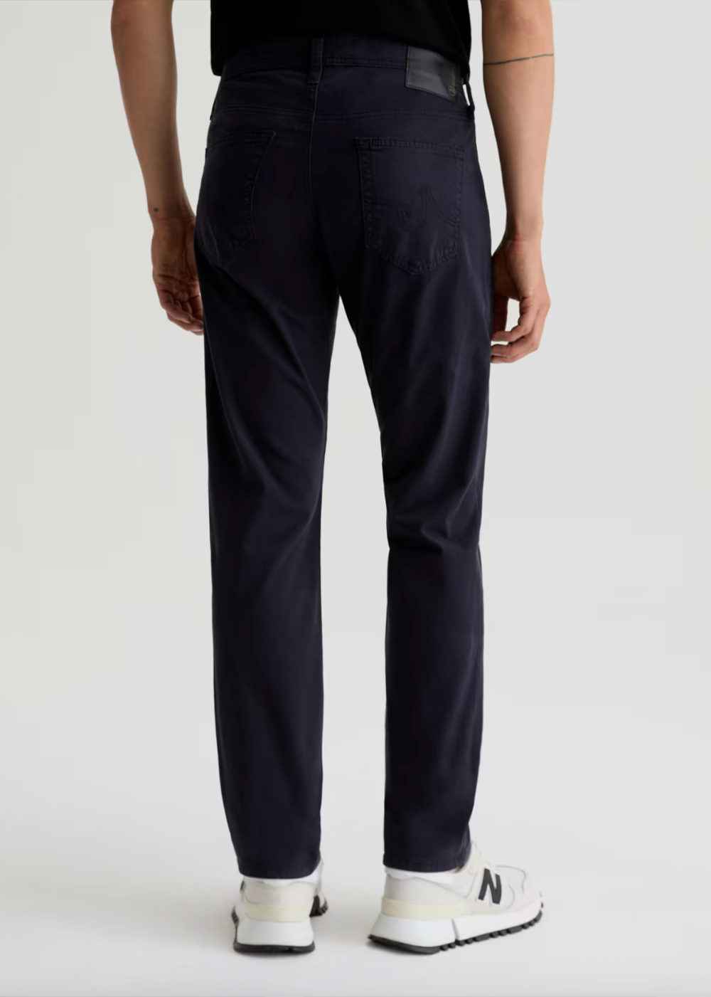Tellis Modern Slim Sateen Pant - New Navy - AG Jeans Canada - Danali
