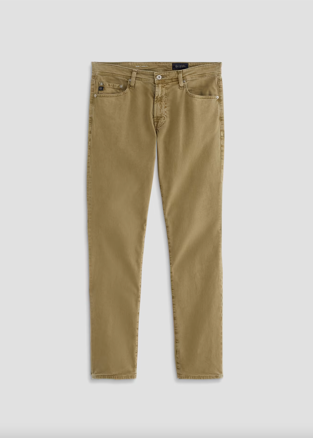 Tellis Modern Slim Sateen Pant - Sulfur Sweet Agave - AG Jeans Canada - Danali