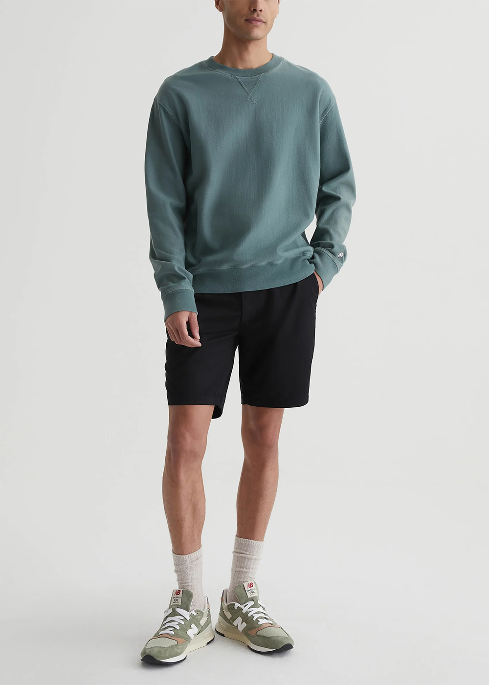 Wanderer Performance Short - True Black - AG Jeans Canada - Danali