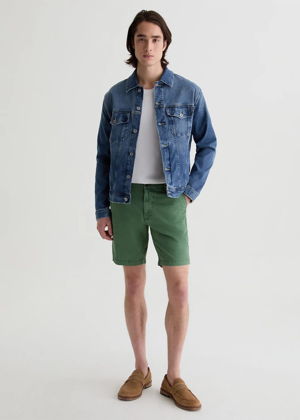 AG Jeans Wanderer Short Sulfur Cilantro - AG Jeans Canada - Danali