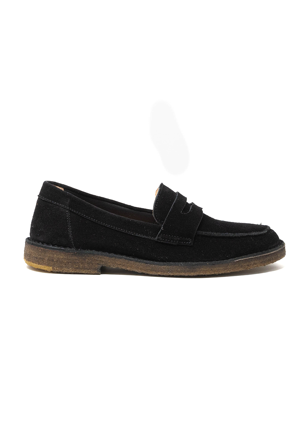 Astorflex Saddleflex Suede Loafer Shoes Black - Astorflex Canada - Danali