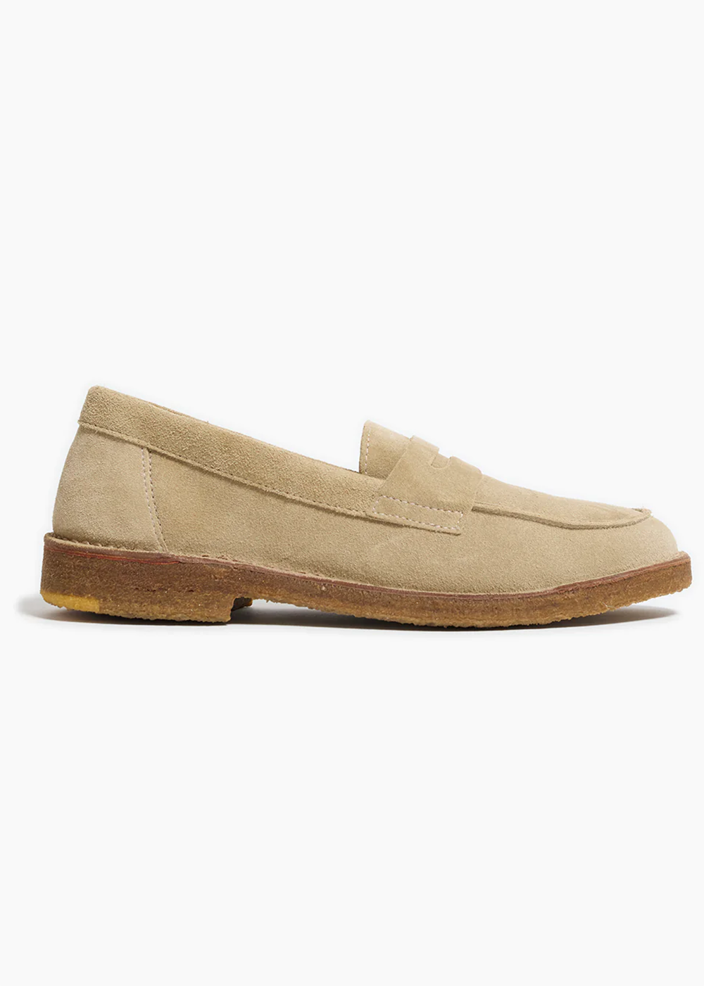 Saddleflex Suede Loafer Shoes - Ecru - Astorflex Canada - Danali