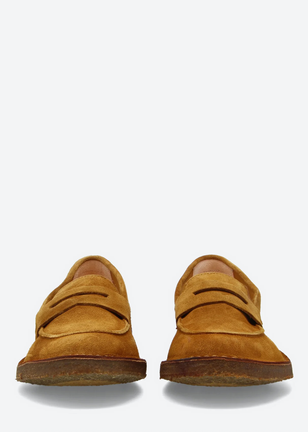 Saddleflex Suede Loafer Shoes - Tan - Astorflex Canada - Danali