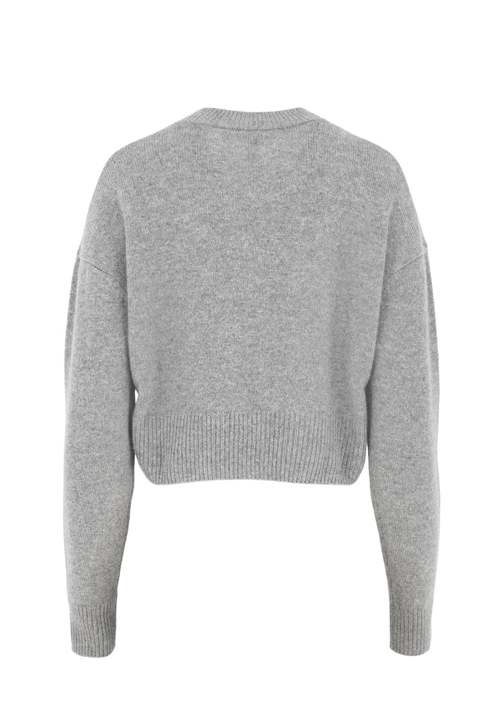 Cropped Cashmere Cardigan - Cement - Autumn Cashmere Canada - Danali