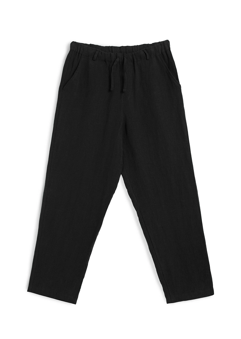 Black Linen Leisure Pant - Bather Canada - Danali