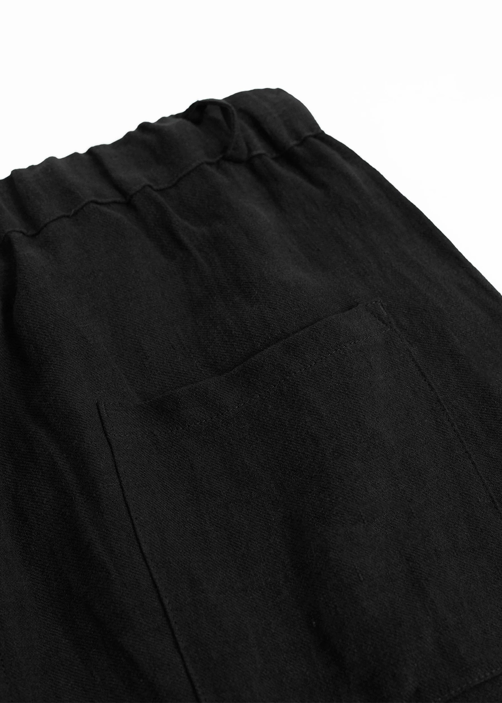 Black Linen Leisure Pant - Bather Canada - Danali